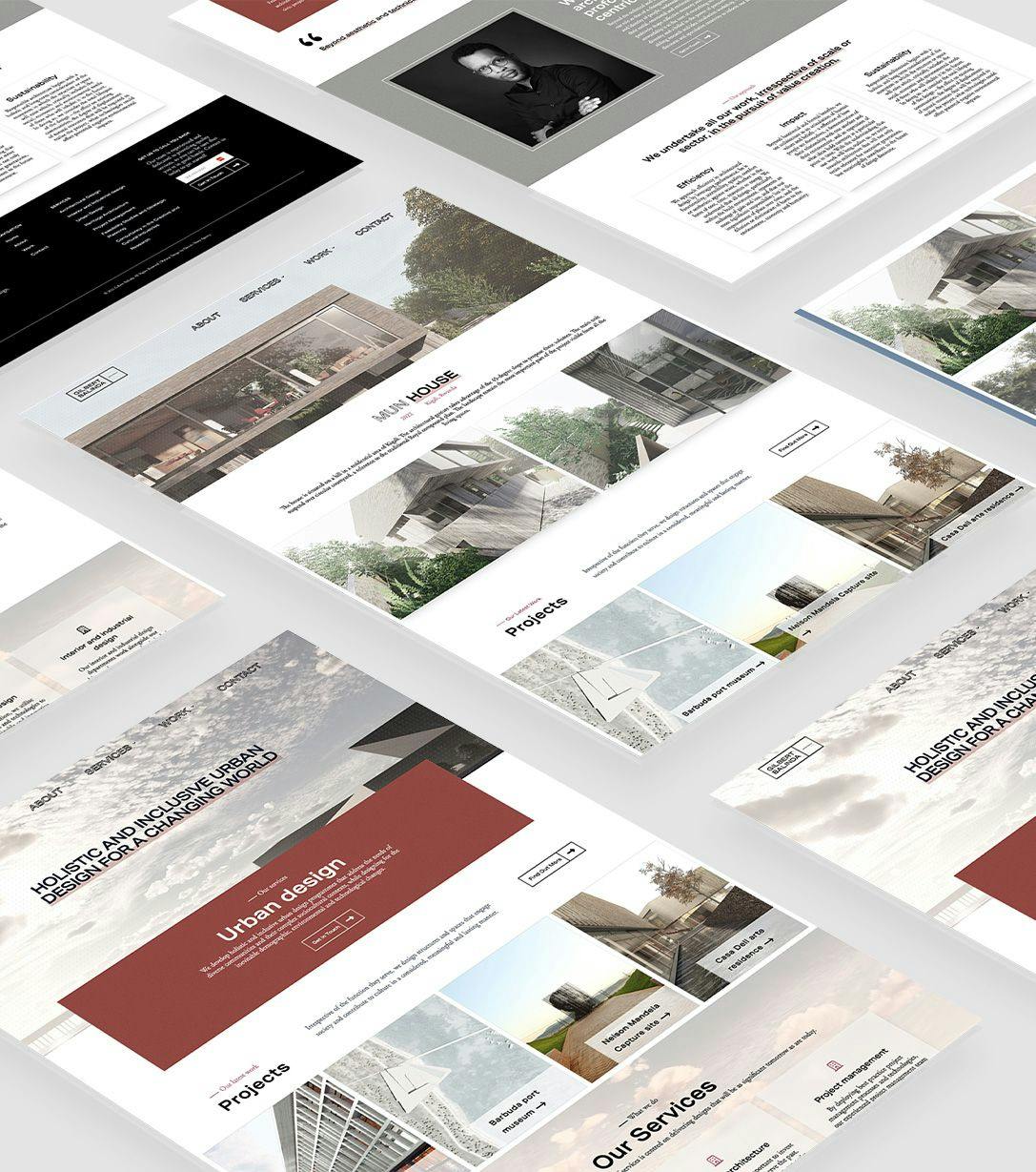 Gilbert Balinda Architect Website Development