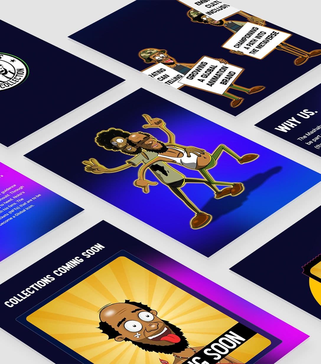 Noko Mashabas NFT Collection Website Development